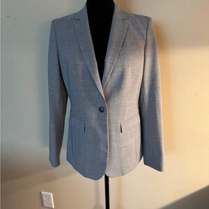 Banana Republic Light Gray Blazer
